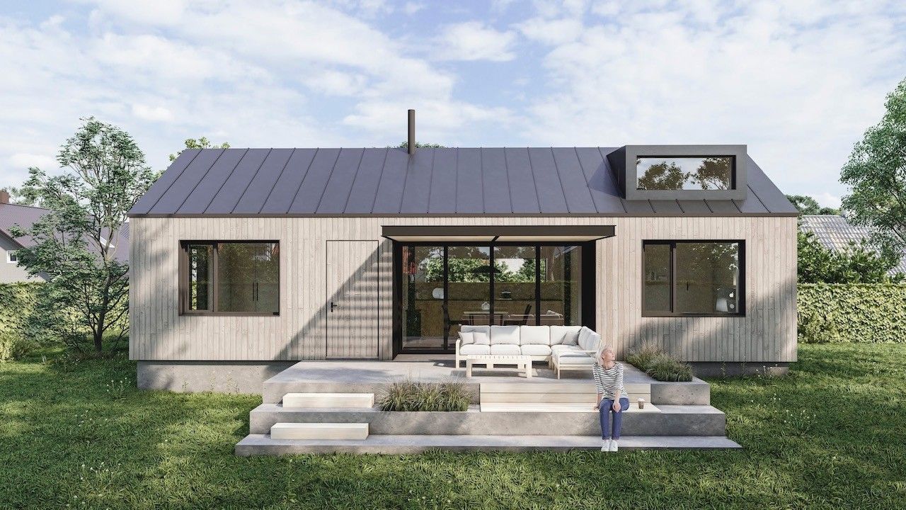 Eingeschosshaus 30 m² Salzhaff